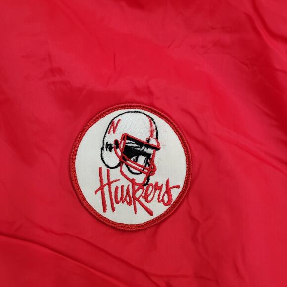 Vintage 90s University-of Nebraska Coach Jacket XL 24x28 USA - Picture 16 of 16
